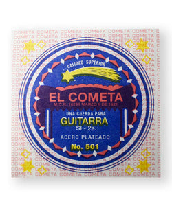 2da Cuerda de Acero para Guitarra Acústica 501 El Cometa