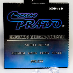 Encordadura para Guitarra Eléctrica PRA-16 D Prado
