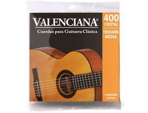 Encordadura de Nylon Cristal para Guitarra Clásica VAGS-400MC La Valenciana
