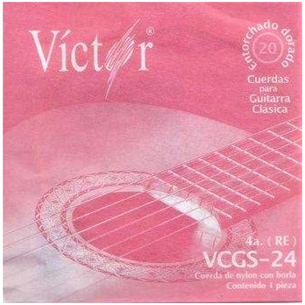 4ta Cuerda para Guitarra Acústica 24 Victor