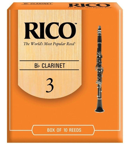 Caña de Clarinete #3 RCA1030 Rico
