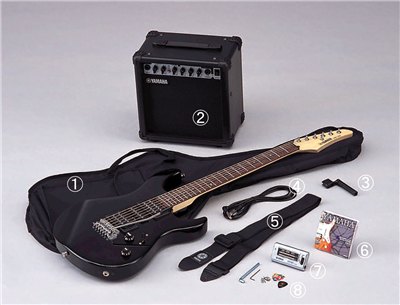 Paquete de Guitarra Eléctrica ERG121GPII Yamaha