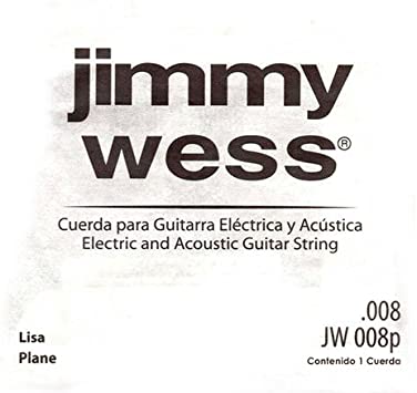 1ra Cuerda para Guitarra Eléctrica JW-008P Jimmy Wess