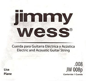1ra Cuerda para Guitarra Eléctrica JW-008P Jimmy Wess