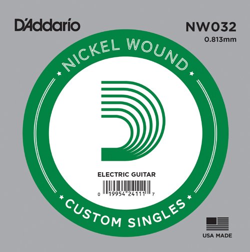 5ta Cuerda para Guitarra Eléctrica NW032 D'Addario