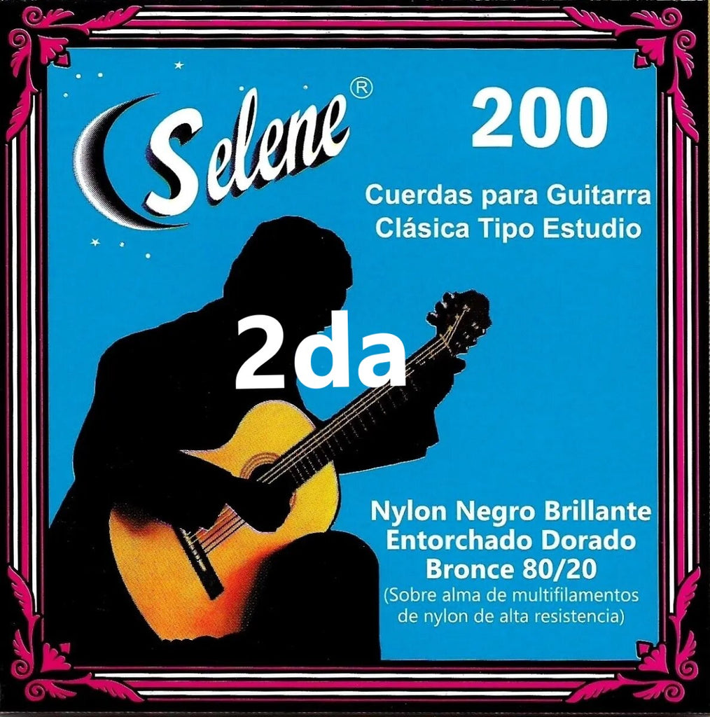 3ra Cuerda Nylon para Guitarra Acústica SNF3 Selene