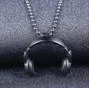 Collar Colgante Auriculares de Música Sax Musical Creations