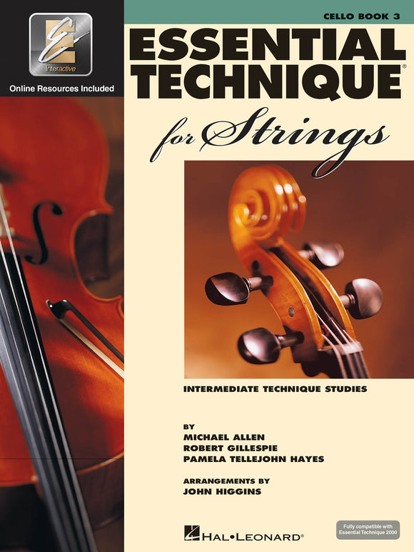 Método para Cello Vol.3 HL00868076 Hal Leonard