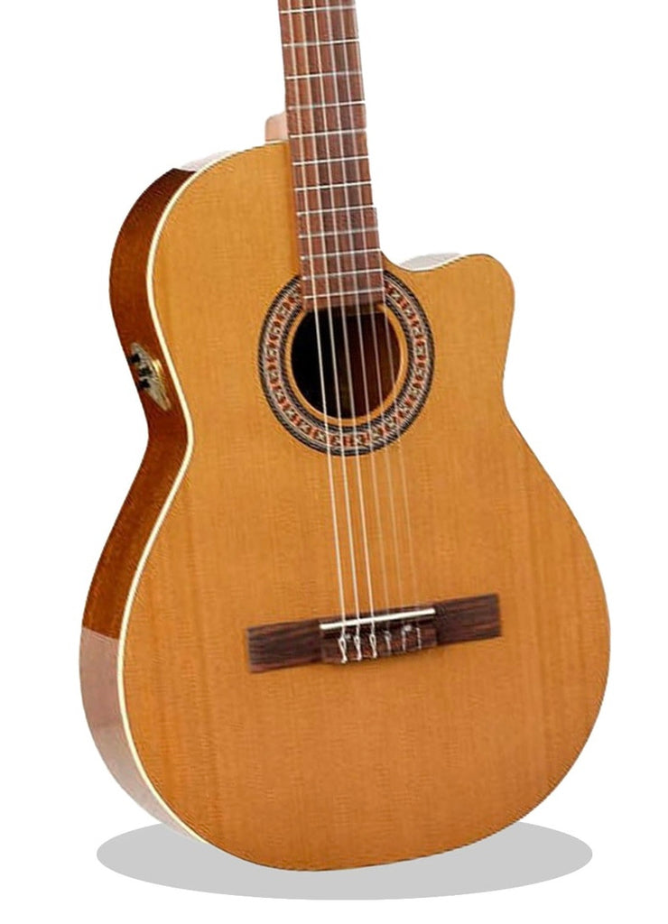 Guitarra Electroacústica Cuerdas de Nylon Pastilla Pasiva CC-12CE Catala