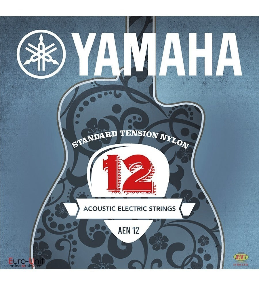 Encordadura para Guitarra Electroacústica Nylon AEN12 Yamaha